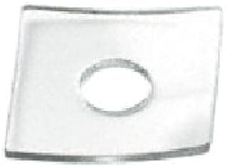 Clear 3/4" O.D. Square Washer Pack of 10