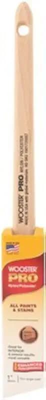 Wooster Brush H2143-1 Pro Nylon/Polyester Thin Angle Sash Brush, 1 in.