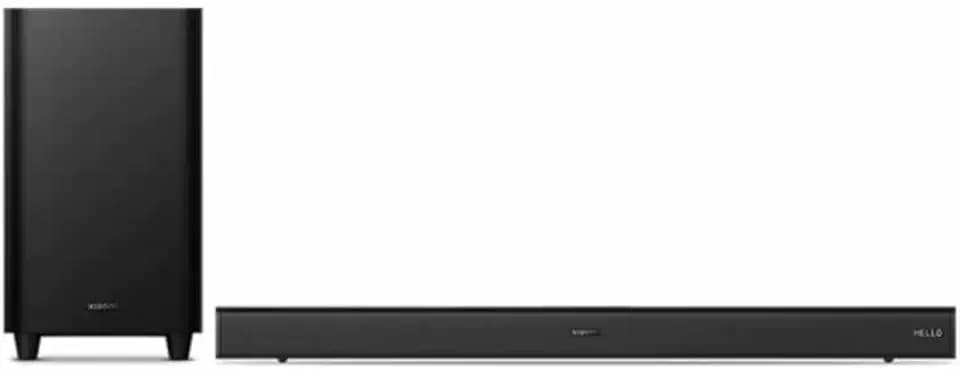 Xiaomi 3.1ch TV Soundbar, Bluetooth, Max 430W, 3.1 Kanal Sound, NFC, 7 Lautsprecher, Dolby/DTS, HDMI, USB, Optical [Modell 2021]