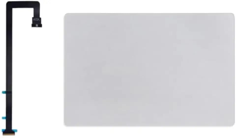 New Touchpad Trackpad with Flex Cable Replacement for MacBook Air 13.6'' M3 A3113 Trackpad 2024 Year (Silver)