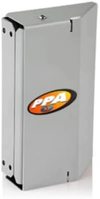 PPA Electromagnetic Door Lock, 200kg Holding Force, 12V Magnetic Lock with Door Position Sensor, Steel Construction for Access Control