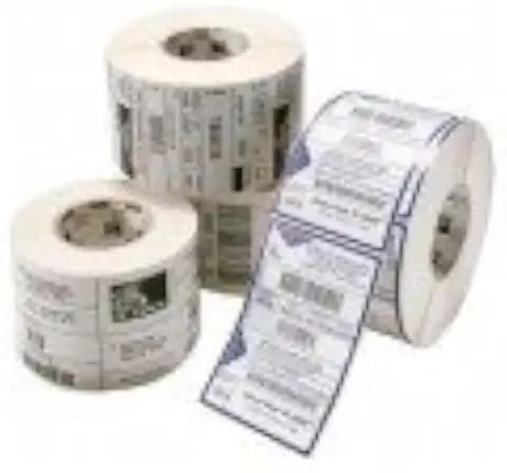 Zebra Etiketten RLX TT-38.10/25.40 Z TRAN5P-ADH PERM, 5180 Labels, C-76 mm, Box Of 10, 4470 Labels, Box Of 8