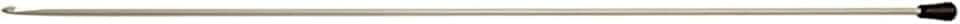 KnitPro – Aluminium (30 cm, 3,50 mm) tunesische Häkelnadeln – 1 Stück, Grau