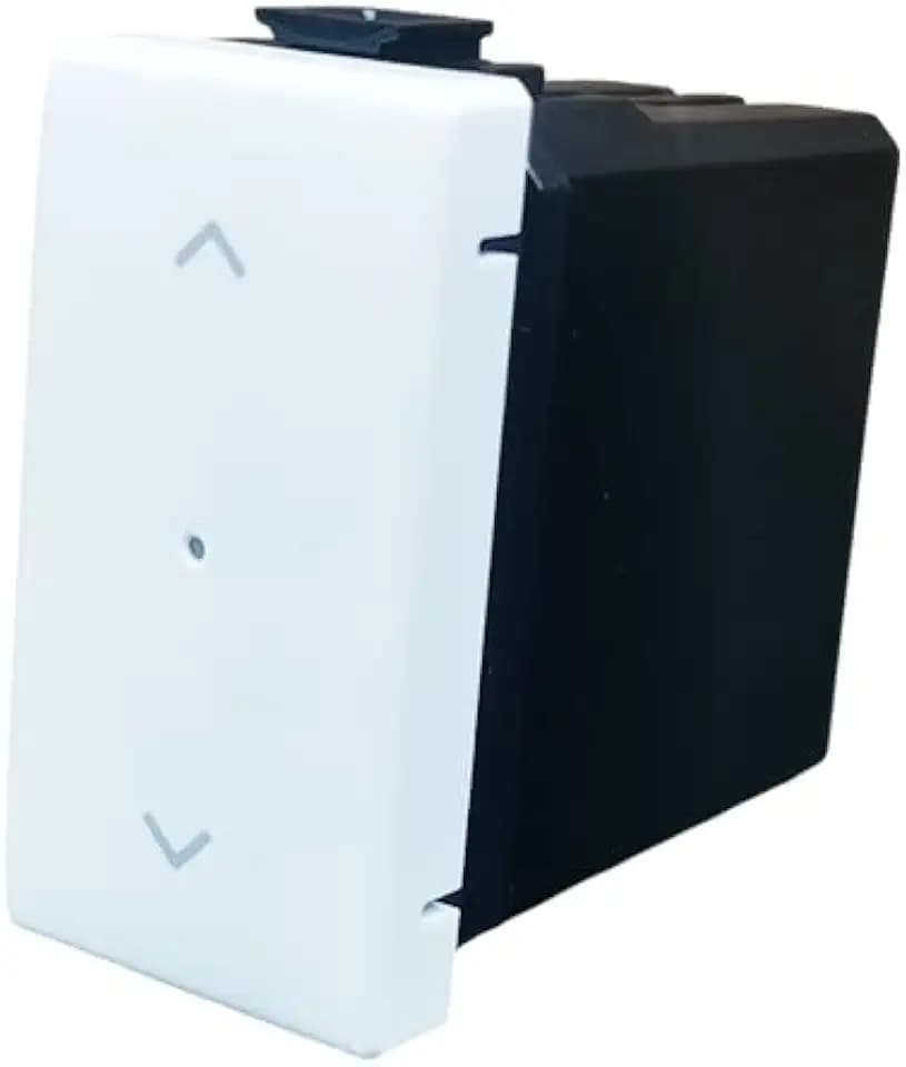 Schalter für Rollläden Zigbee/Tuya verbunden Smart Wifi Modul kompatibel mit Vimar Plana Halterungen weiß