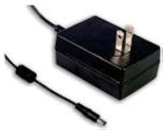 MEAN WELL GST25U05-P1J AC/DC High Reliability Industrial Wall Adapter, 2.1mm Plug Level VI, 25 Watt, 5 Volt, 4 Amps