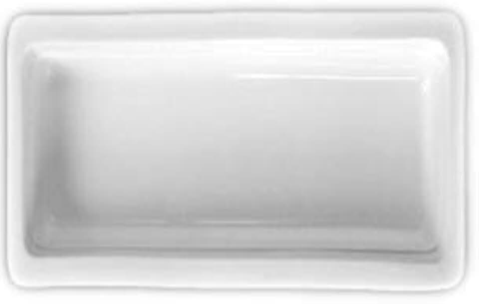 Holst Porzellan GN 1-4 65 Gastronorm GN-Schale 65 mm GN 1/4, weiß, 26.5 x 16.2 x 6.5 cm