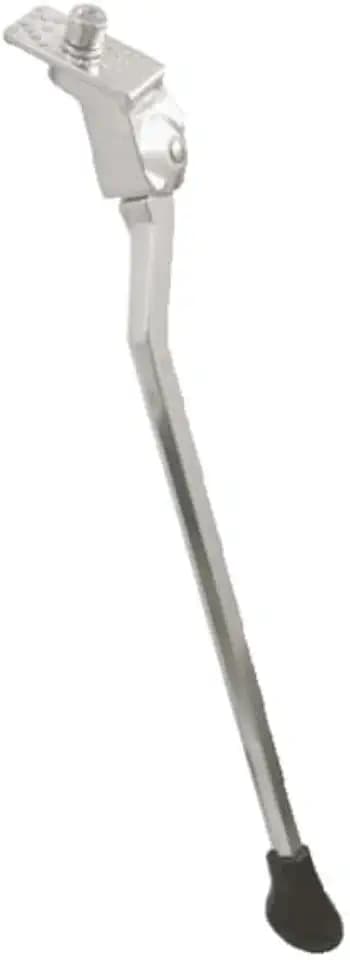 cyclingcolors seitlich montierter Fahrradständer 26" 28" (700), silbernes Aluminium, 305 mm Länge