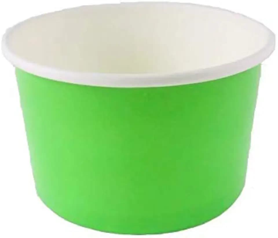 Ice Cream Paper Cup 5 oz. (1000 unit, Green)