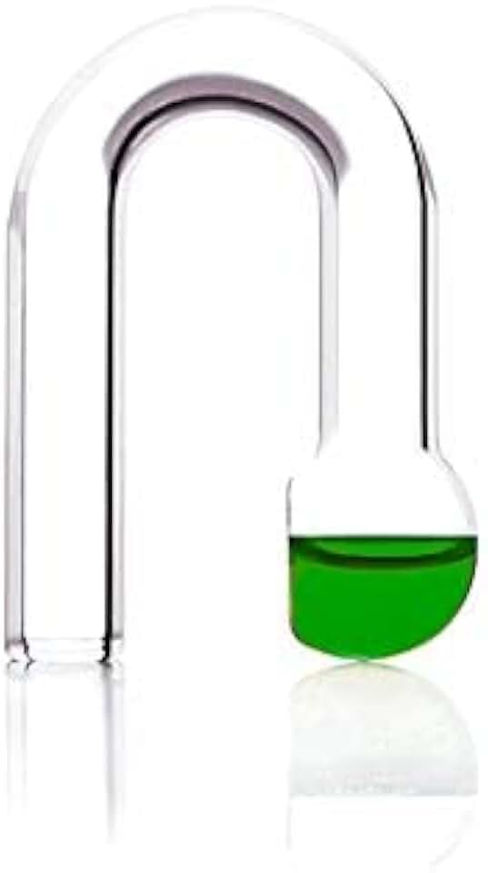 AquaGear Hang-On Checker Aquarium CO2 Test Dauertest-Komplettset aus Glas für Süßwasseraquarien zur Kontrolle von pH Wert und CO2 Eintrag durch Diffusor