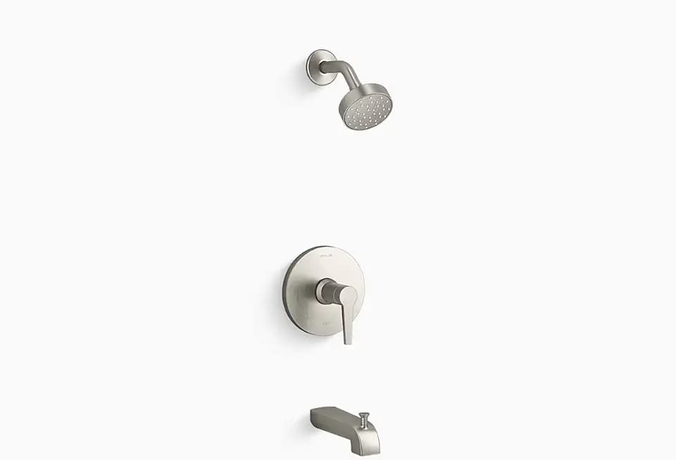 Kohler K-TS97074-4G-BN Pitch Shower Trim, Brushed Nickel