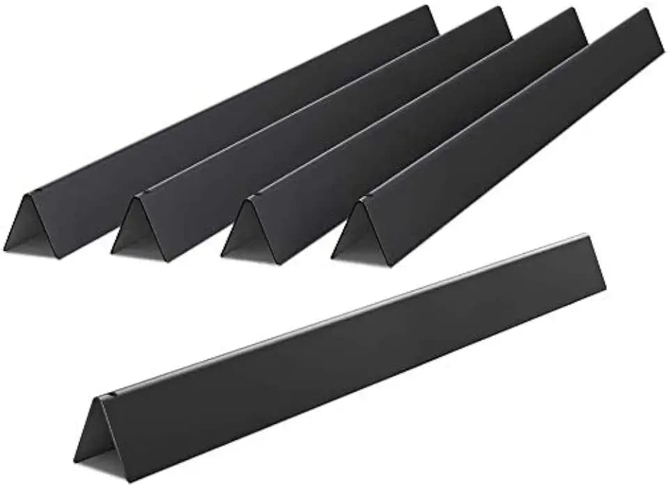 17 Gauge Heavy Duty Flavor Bars aus Porzellanstahl für Weber Spirit 300 Serie, Spirit E310, E320, Spirit 700, Genesis Silber Gold Platin B/C, Weber 900 Grills, Heizplatten für Weber 7536,7537
