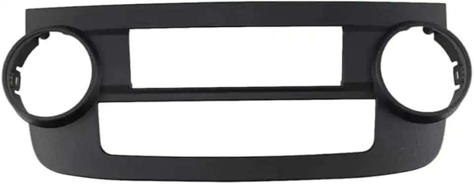 Dash A/C Air Conditioning Replacement Panel, Car Radio Stereo Fascia Frame Panel for Honda CR-V CRV 2007-2011 AC Bezel (Manual A/C)