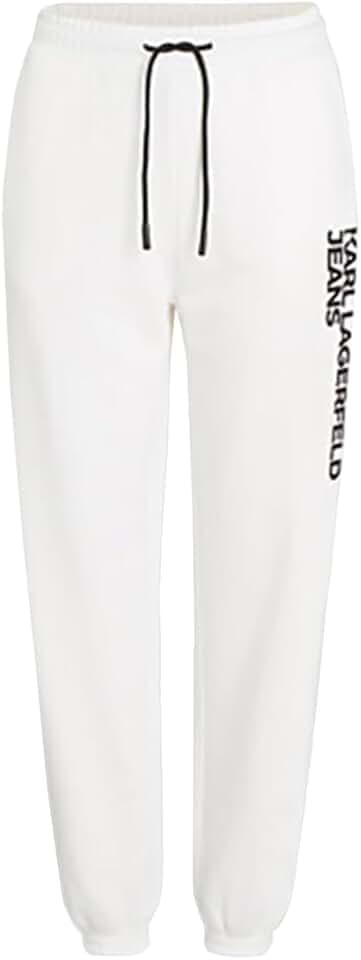 Karl Lagerfeld Jeans Damen Text Logo Slim Sweatpant