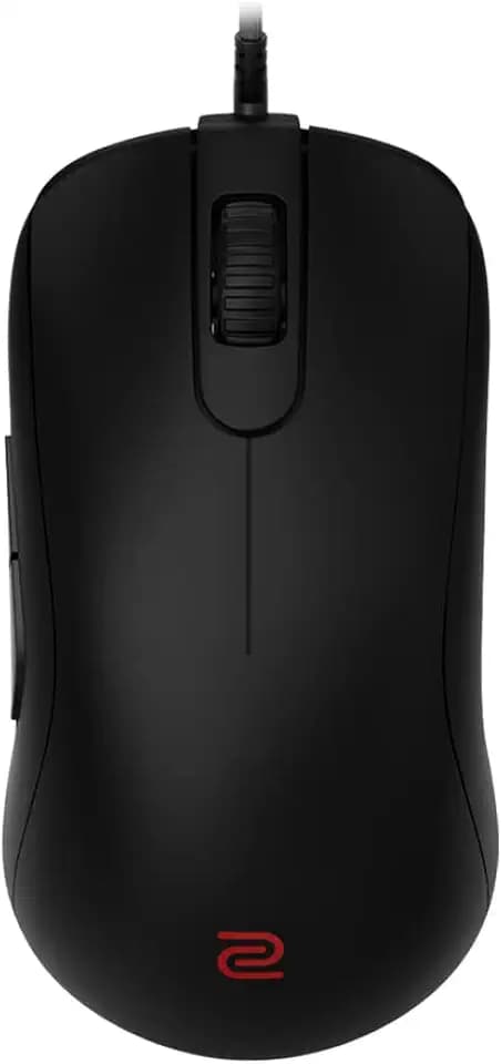 BenQ Zowie S2-C Symmetrical Gaming Mouse | Professional Esports Performance | Driverless | Paracord Cable | Revisioned C-Features | Matte Black | Small Size
