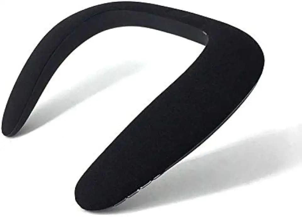 Schulterlautsprecher für iPhone 12 Zoll (30,5 cm) Musik kabellos Hals Bluetooth (schwarz)