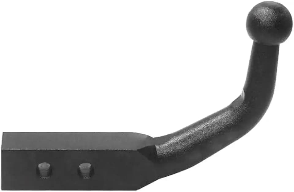 Anhängerkupplung 50mm Kugelkopf-Montagesatz–Stahlkugel mit Kupplungsstift, Kompatibel für 50x50mm Empfänger, Einfache Installation für Geländewagen & SUV (6" Rise)