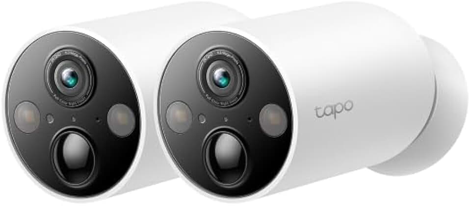 Tapo MagCam 2K+ Security Camera Wireless Outdoor, Battery, C425(2-Pack)