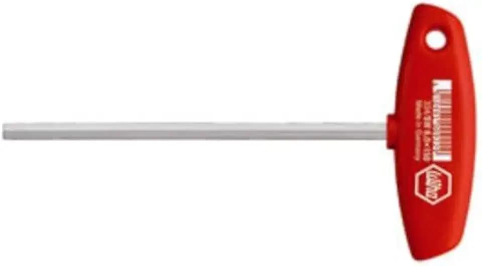 Wiha Stiftschlüssel mit Quergriff Sechskant glanzvernickelt (00915) 4 x 350 mm