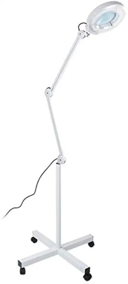 Wakects Lupenlampe Kosmetiklampe,LED Kaltlicht Lupenleuchte 5 Dioptrien Beauty Salon Lupenlampe für Hautpflege Schönheit Nagel Maniküre Tattoo Salon
