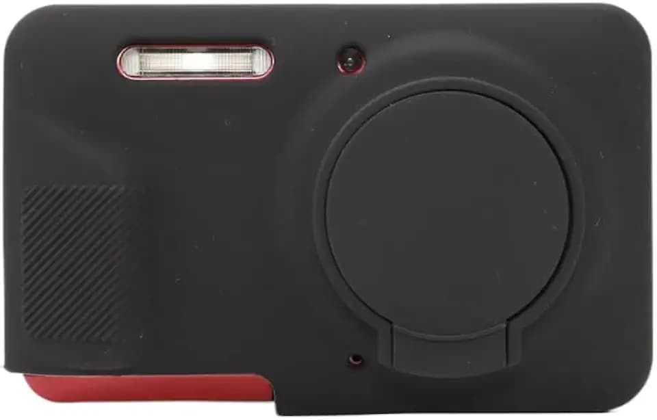 Silicone Camera Case Compatible with Kodak PIXPRO FZ55 Digital Camera – Shockproof Anti-Scratch Protective Cover, Soft Non-Slip Grip Skin, Lightweight Rubber Sleeve-Black