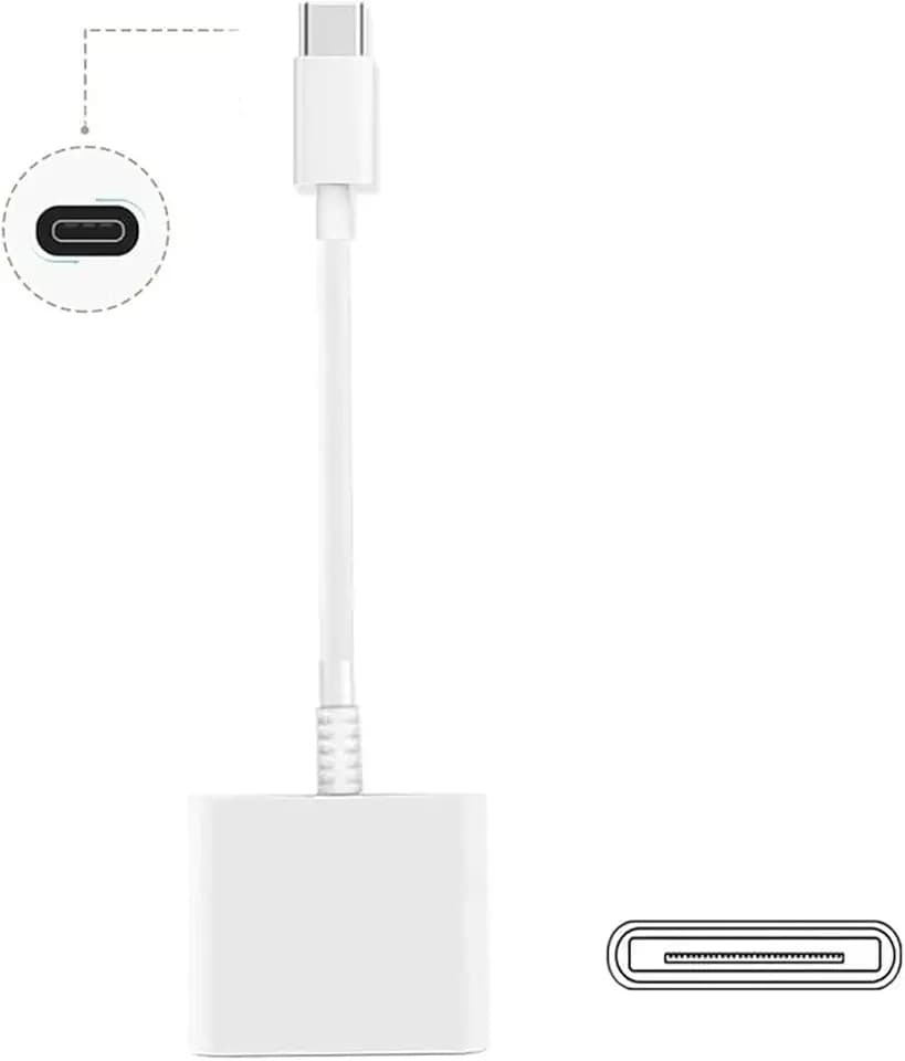 30-Pin Buchse auf Typ C USB 3.1 Stecker USB-C Adapterkabel