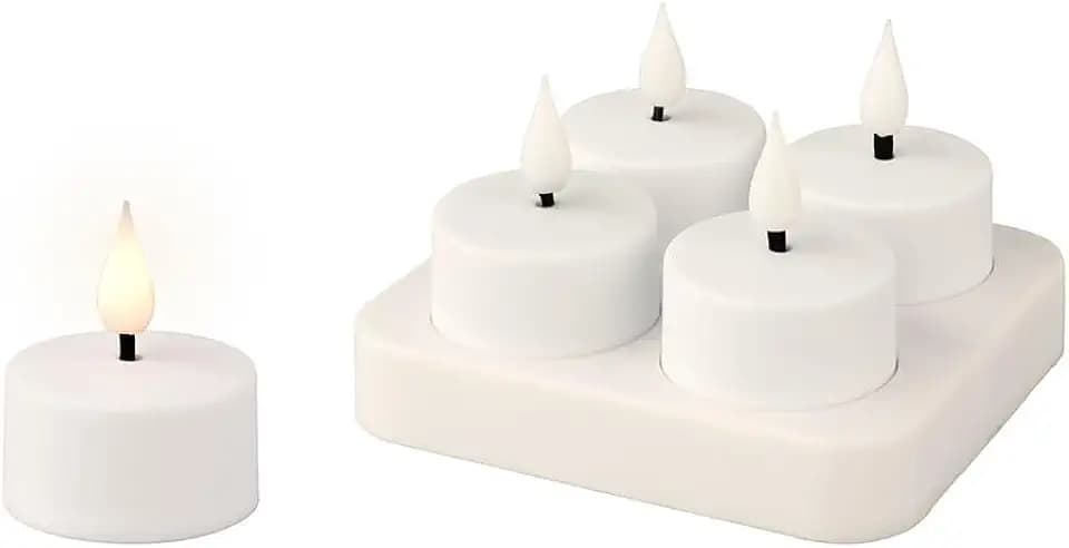 Wiederaufladbares LED-Licht aus Kunststoff für den Innenbereich 485346 verleiht Ihren Räumen einen modernen und eleganten Touch. Perfekt für die Schaffung einer gemütlichen und entspannenden