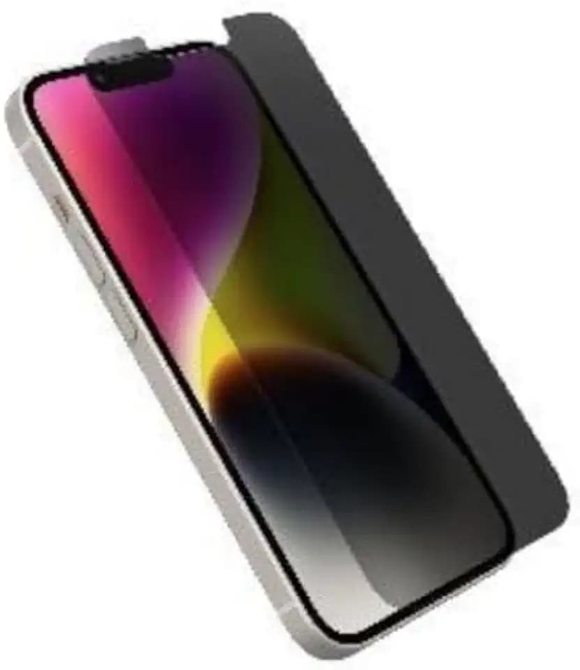OtterBox iPhone 14 & iPhone 13 & iPhone 13 Pro Premium Pro Glass Privacy Guard, Privacy Screen, Precision Fit, Flawless Touch Response, Easy Installation (ships in polybag)
