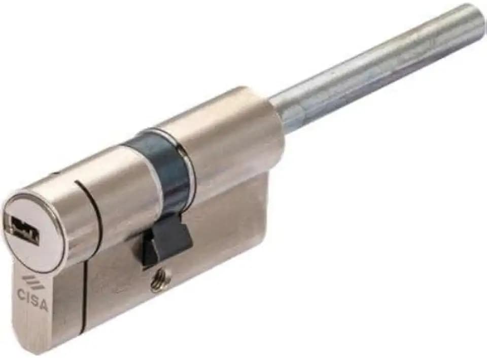CISA - Europäischer Zylinder Astral Tekno PRO 10M3T70701200C5 für gepanzerte Türen - Eurozylinder 30/30 mit 5 geschützten Doppelschlüsseln - Anti-Bumping Anti-Reißfest - Vorrichtung für Knauf