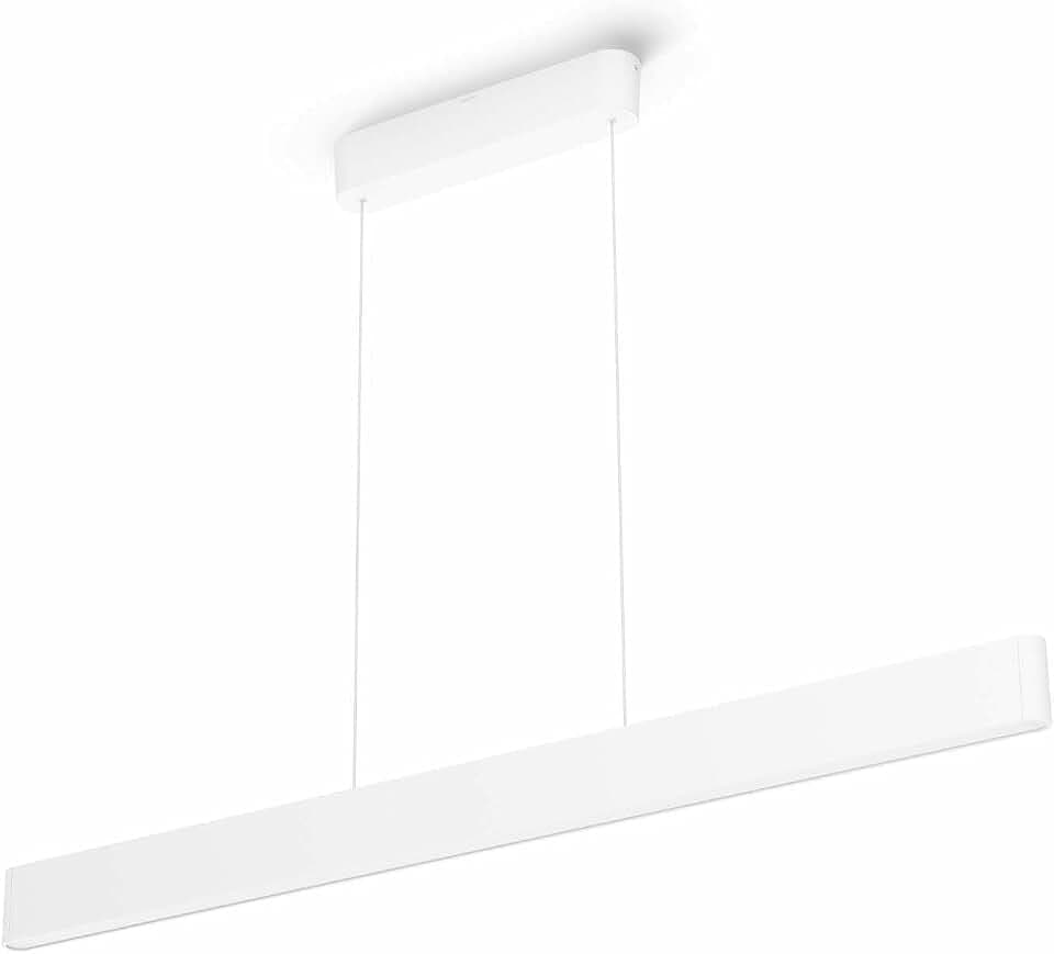 Philips Hue White & Col. Amb. LED Pendelleuchte Ensis, dimmbar, 16 Mio. Farben, steuerbar via App, kompatibel mit Amazon Alexa (Echo, Echo Dot)