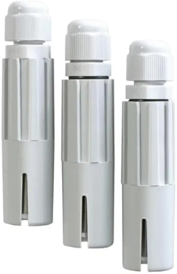 Kit mit 3 Wasserstandssonden für Pumpensteuerung, geeignet für Brunnen, Zisternen, Tanks – Flüssigkeitssensoren zur Niveauregulierung MAC3 (AISI 316, ABS)
