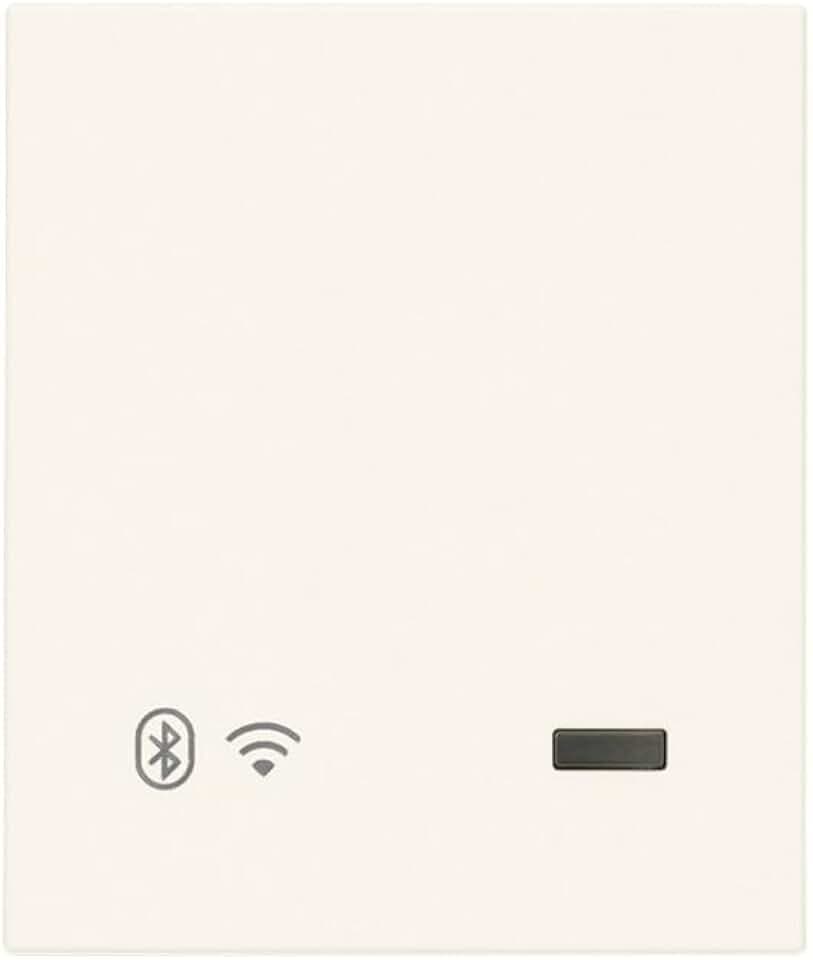 VIMAR 30807.B Linie IoT Bluetooth Wi-Fi Gateway für Integration, Konfiguration, Überwachung von VIEW Wireless, über Cloud und App, weiß 2m