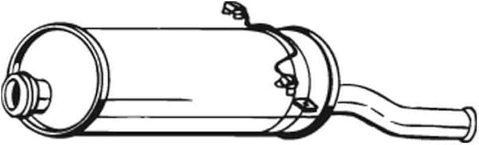 BOSAL Endschalldämpfer 135-551