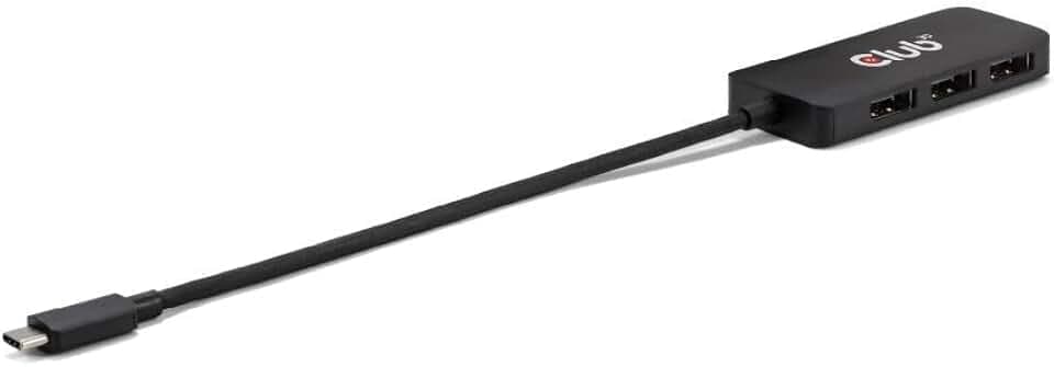 Club3D CSV-1553 USB Typ-C auf Dreifach DisplayPort™ MST Hub 4K60Hz