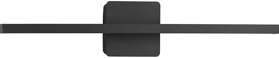 Progress Lighting Phase 5 LED Bath Vanity Light, Matte Black