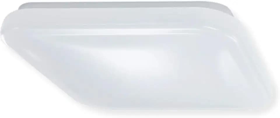 Feit Electric PF12/SQ/4WY/WH Dimmable 12" Square Puff LED Ceiling Fixture; Warm White, Cool White Or Daylight with A Standard Light Switch; 1575 Lumens, 22.5 Watt, 50000 Life Hours, 120V