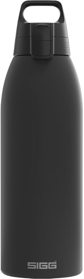 Sigg - Isolierte Trinkflasche - Thermosflasche Shield Therm One - Kohlensäurehaltige Getränke - Auslaufsicher - Spülmaschinenfest - BPA-frei - 90% recycelter Edelstahl - 0,5L, 0,75L & 1L