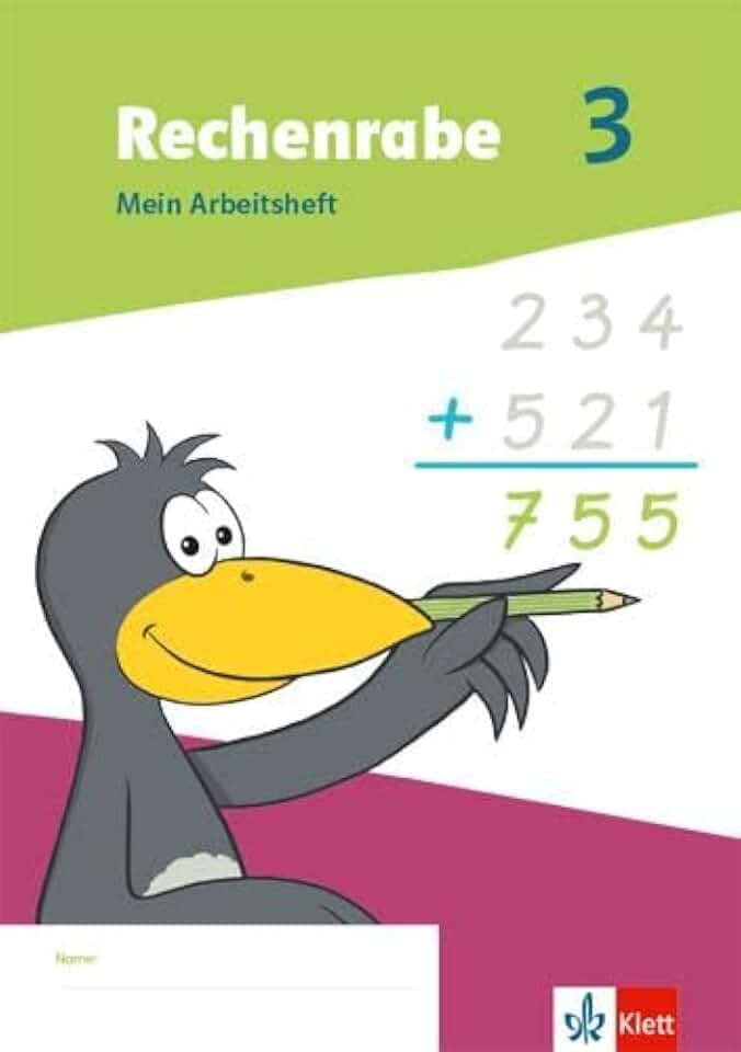 Rechenrabe 3: Mein Arbeitsheft Klasse 3 (Rechenrabe. Ausgabe ab 2022)