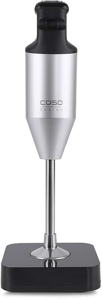 CASO HB 2200 Pro - Design Stabmixer - Testurteil: Sehr Gut, kraftvoller Mixer zum Mixen, Rühren, Quirlen, Pürieren, Zerkleinern, Leistungsstarke 22 U/min, inkl. Zubehör