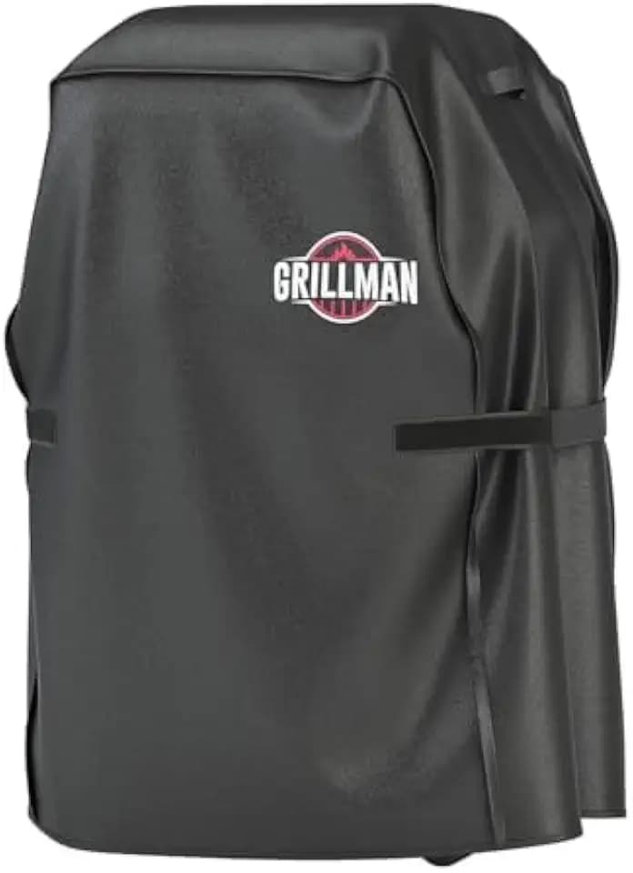 Grillman Waterproof BBQ Grill Cover for Outdoor Grills, 30 Inch, Black
