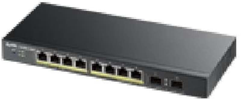 Switch+r%C3%A9Eimer+Ethernet+Gigabit+Zyxel+GS1900-HP+-++10+Ports+Davon +8X+PoE