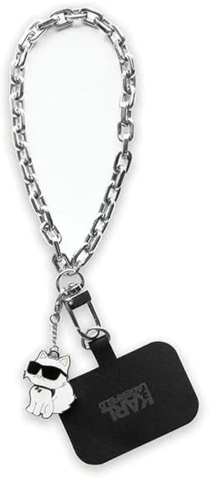 KARL LAGERFELD KLUCHCSKPK Universal Handschlaufe Choupette Silber