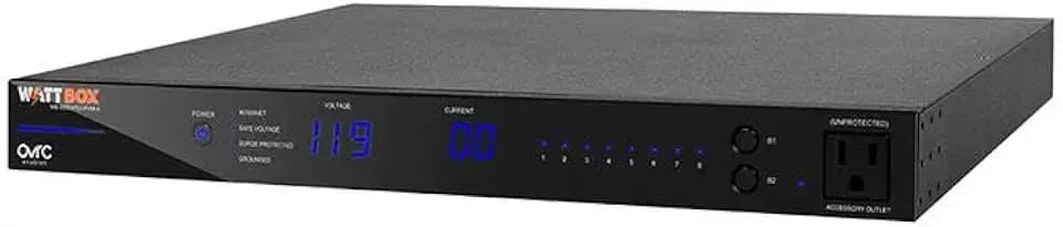 800 Series Power Conditioner with 8 Metered & Individually IP Controlled Outlets (WB-800CH1U-IPVM-8)