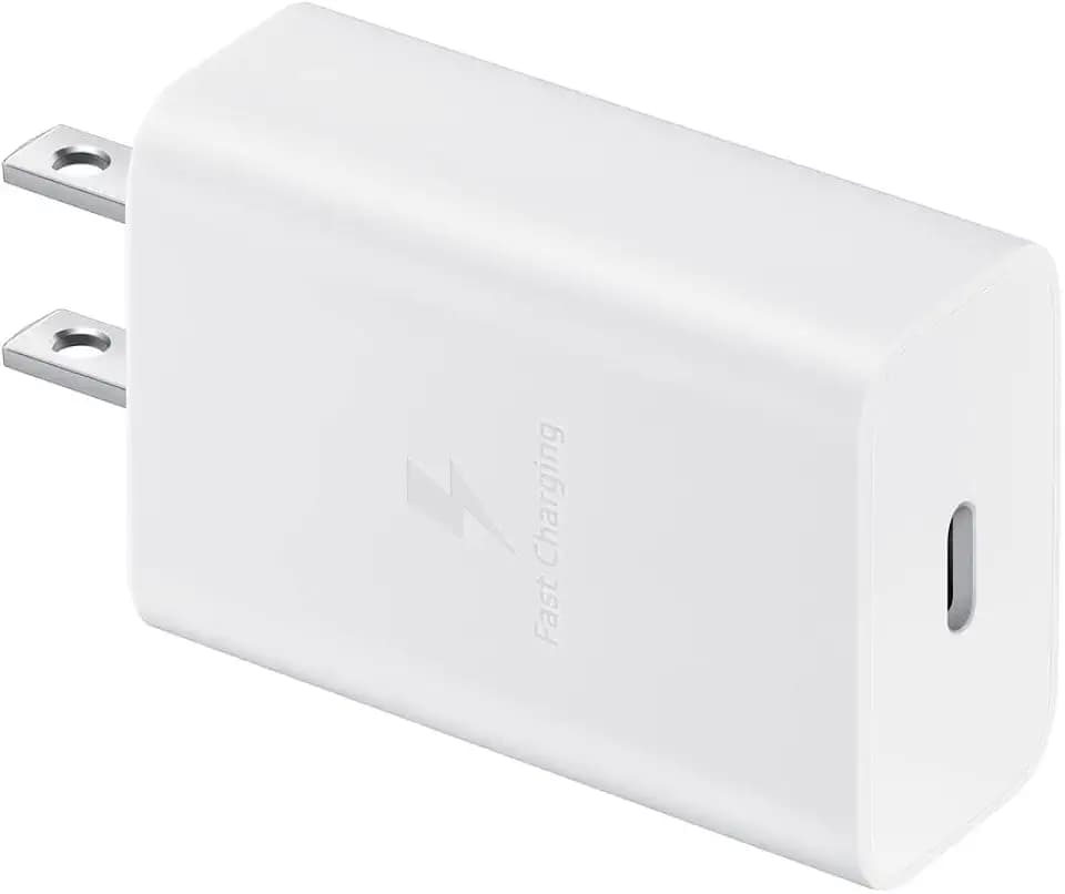 Samsung 15W Wall Charger Type C Only (Cable not Included), White