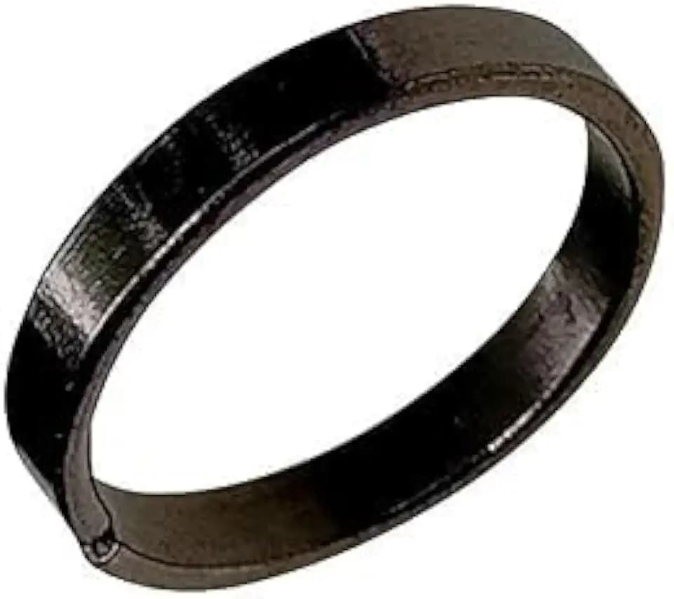 Horse Shoe Iron Ring – Iron Rins Made from Black Horse Shoe | Adjustable Free Size for Spiritual Protection & Good Luck | Pack of 4