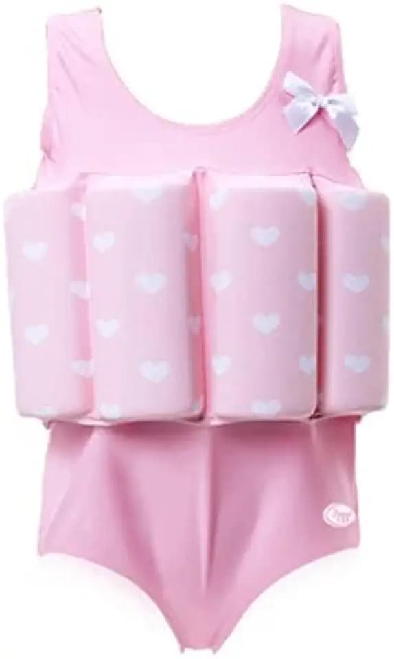 One-Piece Children Buoyancy Swimsuit Swim Vest Detachable Float Swimwear, Perfect for Kids or Baby Learn to Swimming