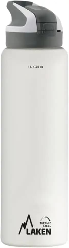 Laken Thermoskanne-TS10B Thermoskanne Weiß 18/8-1L