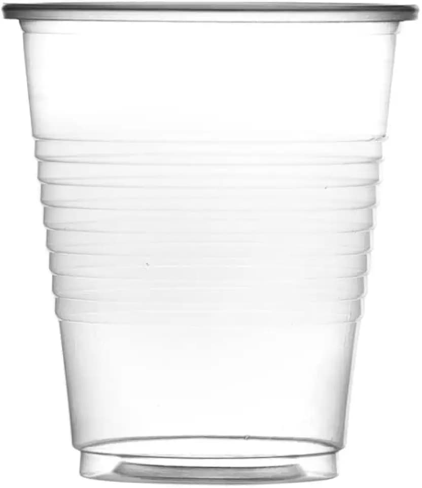 Clear Plastic Cups - 5 Oz - Plastic, Case Of 2400, 24 Packs X 100 - For Parties, Catering & Everyday Use