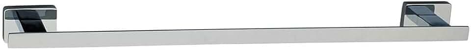 Kibath 417423 Design-Handtuchstange SE, aus Edelstahl und glänzendem Chrom-Finish, quadratisch, mit Schrauben