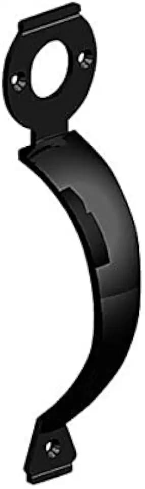 Gatemate 1472003 E/schwarz P13 Long Throw Lock mit Pull Griff, Epoxy schwarz, 200 mm, von 5 Stück