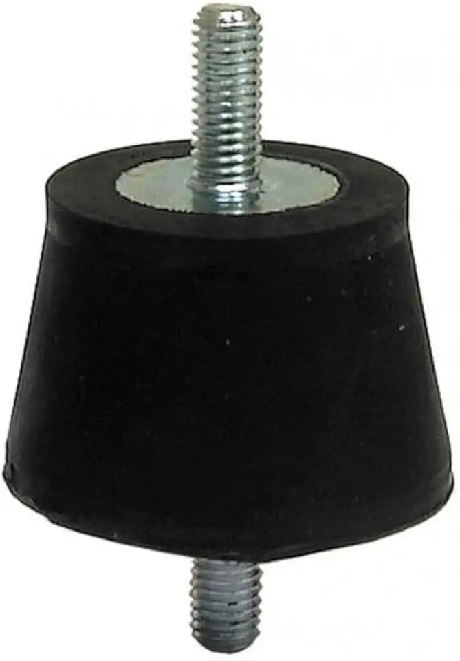 DOJA INDUSTRIAL | Gummipuffer der Klimaanlage | M8 | PACK 4 | Klima Silentblock | Klimageraet Anti Vibration Gummilager | Wandhalterung Gummi Schwingungsdaempfer | Antivibrationsfuesse Stossdaempfer